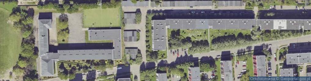 Zdjęcie satelitarne Worpie ul.