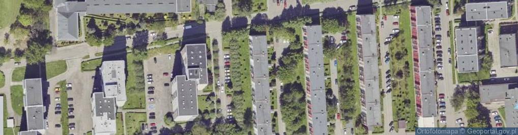 Zdjęcie satelitarne Worpie ul.