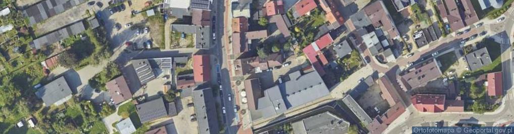 Zdjęcie satelitarne Wojska Polskiego ul.