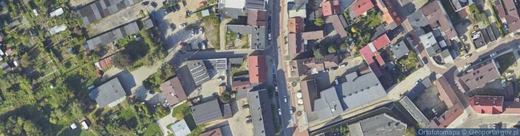 Zdjęcie satelitarne Wojska Polskiego ul.