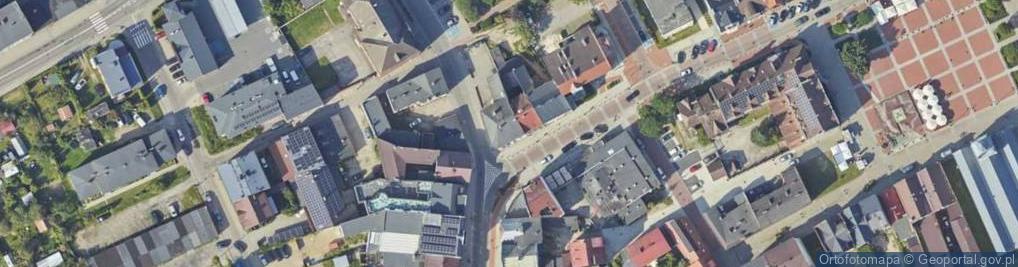 Zdjęcie satelitarne Wojska Polskiego ul.