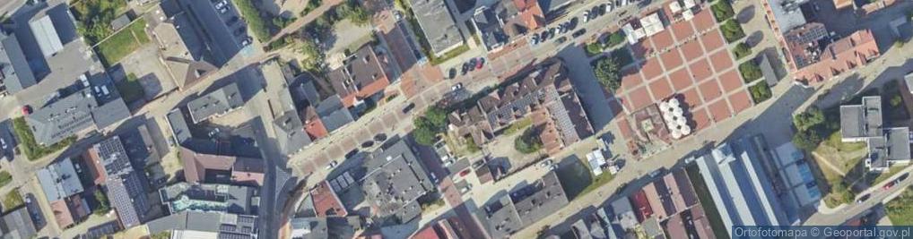 Zdjęcie satelitarne Wojska Polskiego ul.