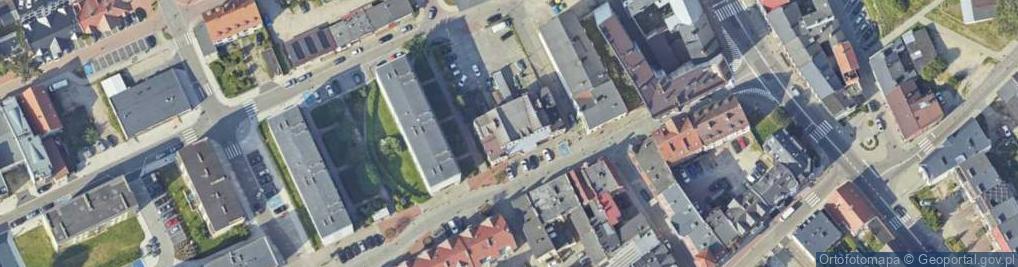 Zdjęcie satelitarne Wojska Polskiego ul.