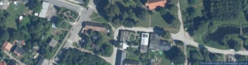 Zdjęcie satelitarne Wodna ul.