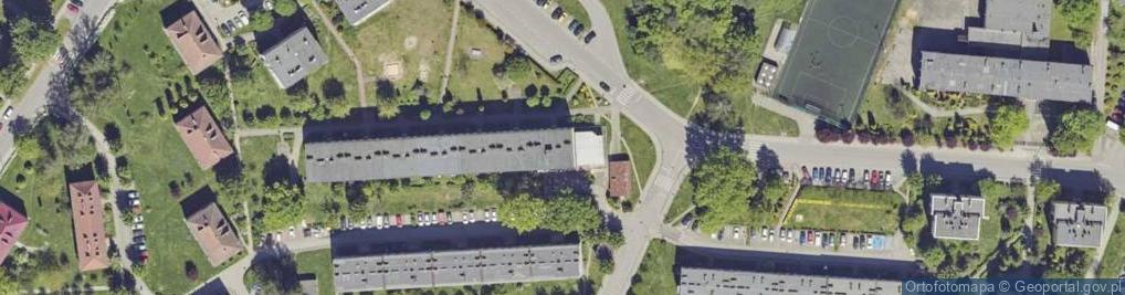 Zdjęcie satelitarne Wojska Polskiego ul.