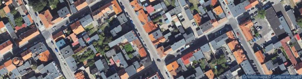 Zdjęcie satelitarne Wodna ul.