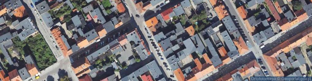 Zdjęcie satelitarne Wodna ul.