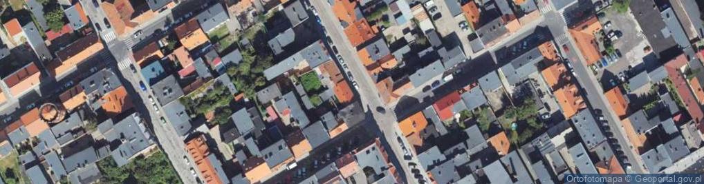Zdjęcie satelitarne Wodna ul.