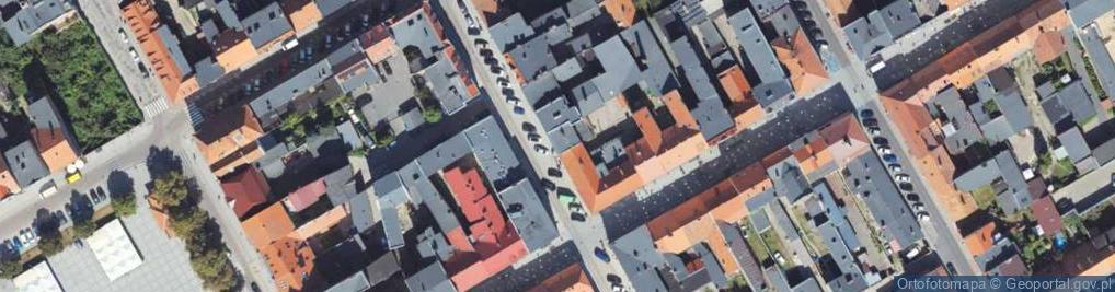 Zdjęcie satelitarne Wodna ul.