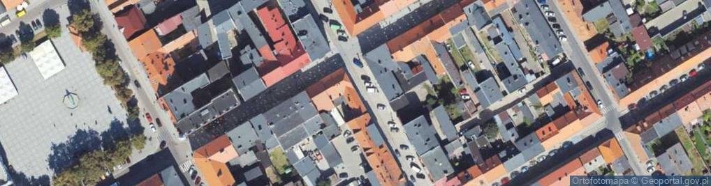 Zdjęcie satelitarne Wodna ul.