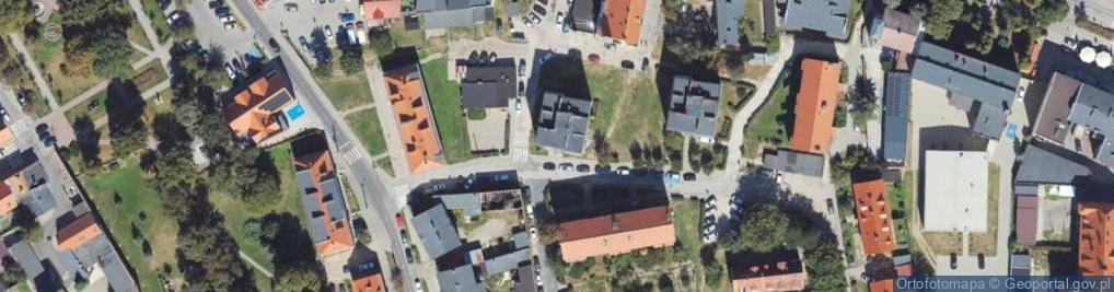 Zdjęcie satelitarne Wojska Polskiego ul.