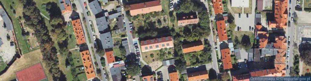 Zdjęcie satelitarne Wojska Polskiego ul.
