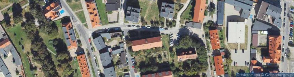 Zdjęcie satelitarne Wojska Polskiego ul.