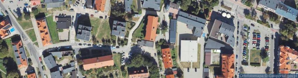 Zdjęcie satelitarne Wojska Polskiego ul.