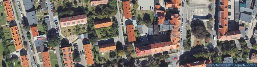 Zdjęcie satelitarne Wojska Polskiego ul.