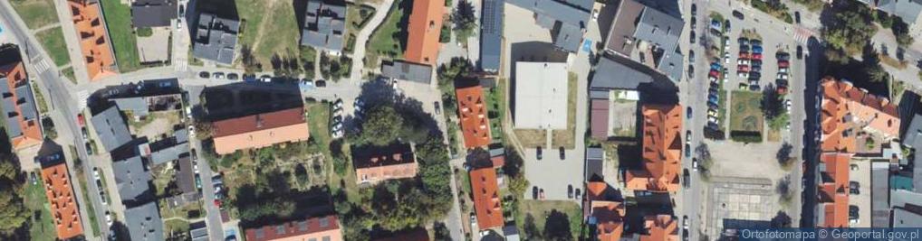 Zdjęcie satelitarne Wojska Polskiego ul.
