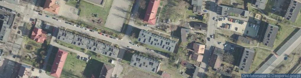 Zdjęcie satelitarne Wojska Polskiego ul.