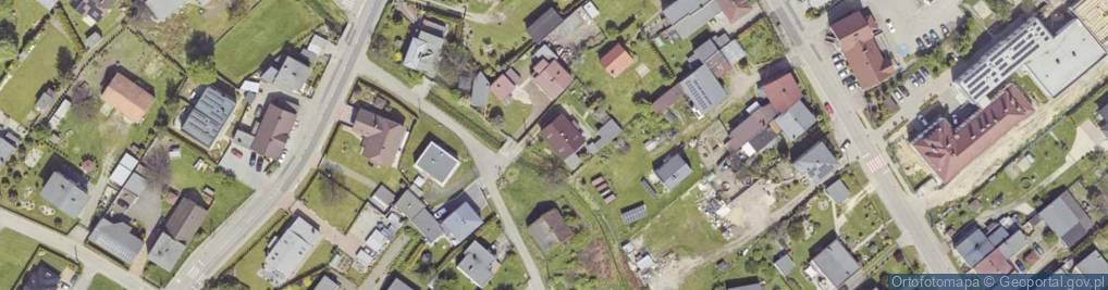 Zdjęcie satelitarne Wodna ul.