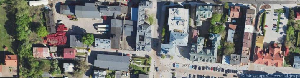 Zdjęcie satelitarne Wodna ul.