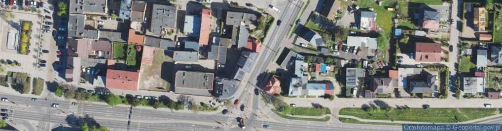 Zdjęcie satelitarne Wojska Polskiego ul.