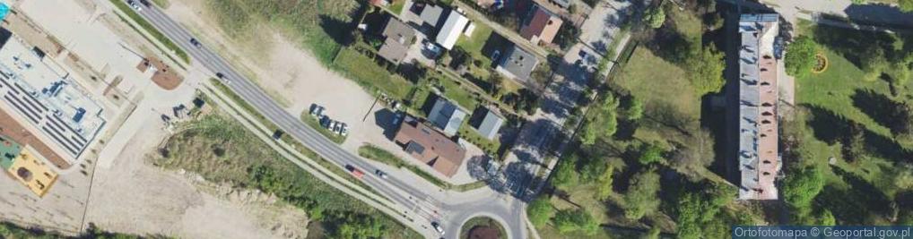 Zdjęcie satelitarne Wojska Polskiego ul.