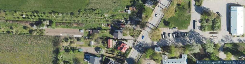 Zdjęcie satelitarne Wojska Polskiego ul.