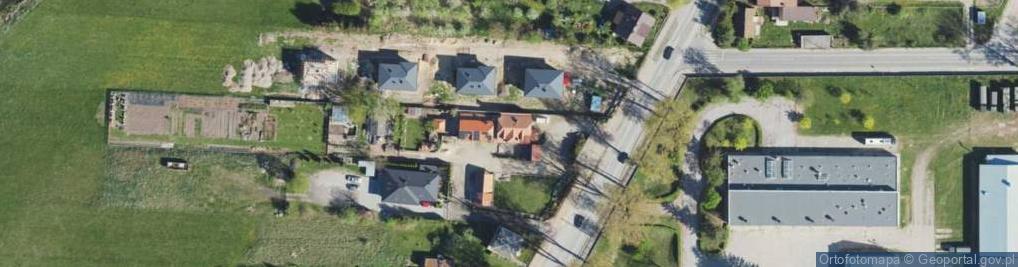 Zdjęcie satelitarne Wojska Polskiego ul.