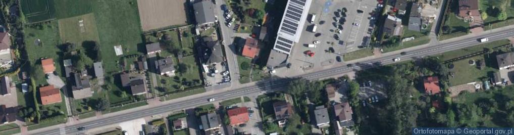 Zdjęcie satelitarne Wodzisławska ul.