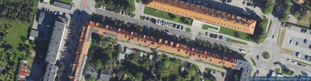 Zdjęcie satelitarne Wojska Polskiego ul.