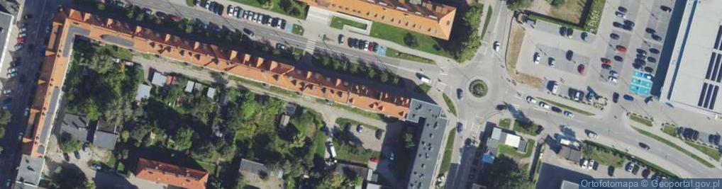 Zdjęcie satelitarne Wojska Polskiego ul.