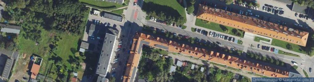 Zdjęcie satelitarne Wojska Polskiego ul.