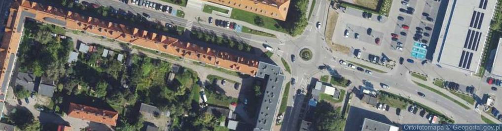 Zdjęcie satelitarne Wojska Polskiego ul.