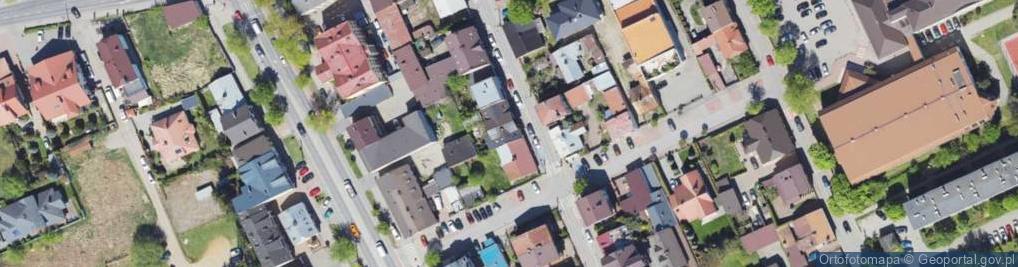 Zdjęcie satelitarne Wolna ul.