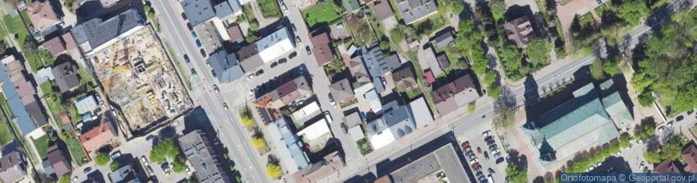 Zdjęcie satelitarne Wolna ul.