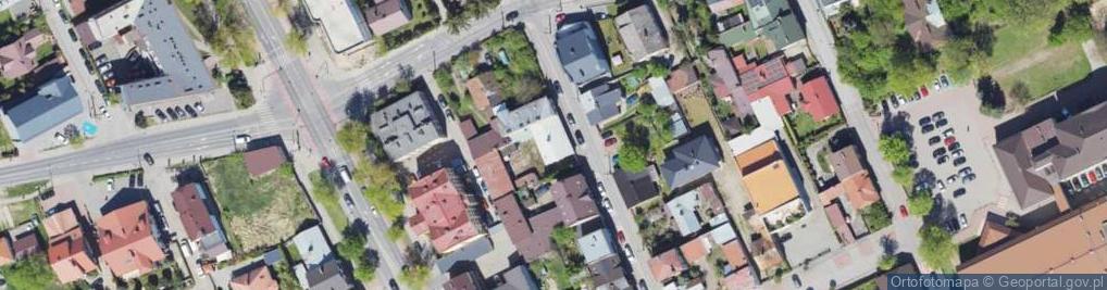 Zdjęcie satelitarne Wolna ul.
