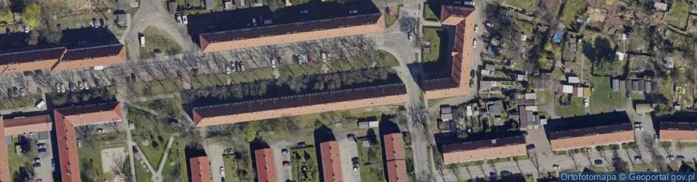 Zdjęcie satelitarne Wolności ul.
