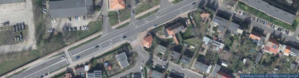 Zdjęcie satelitarne Wojska Polskiego ul.