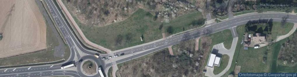 Zdjęcie satelitarne Wojska Polskiego ul.