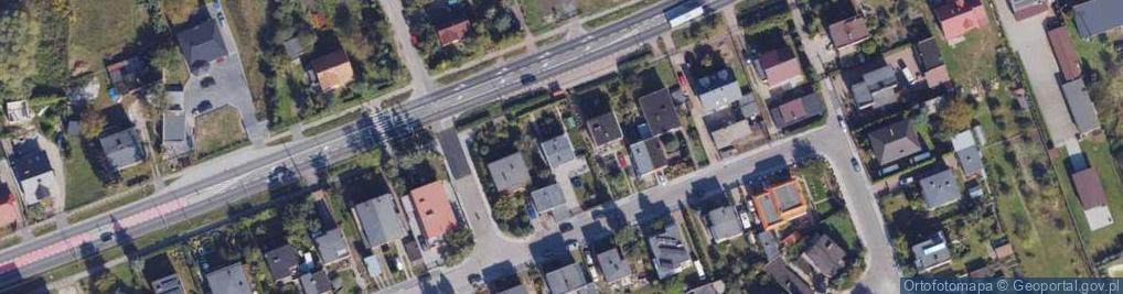 Zdjęcie satelitarne Wojska Polskiego ul.