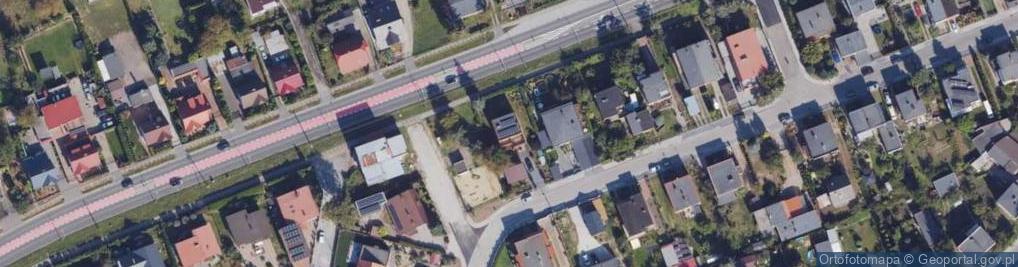 Zdjęcie satelitarne Wojska Polskiego ul.