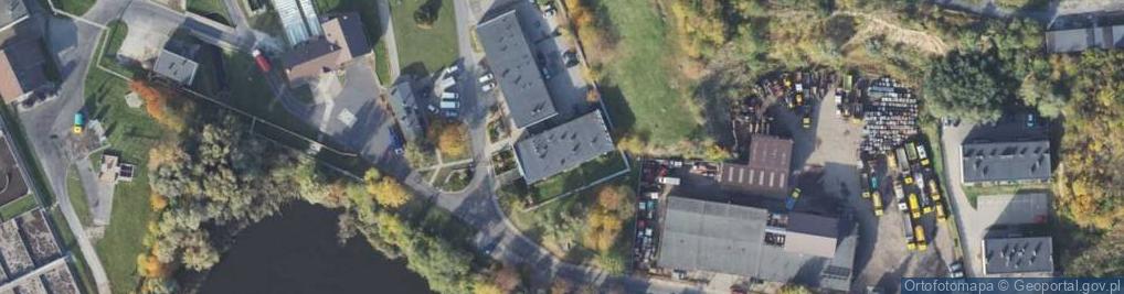Zdjęcie satelitarne Wodna ul.