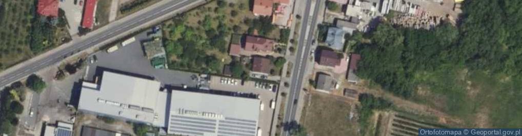 Zdjęcie satelitarne Wojska Polskiego ul.