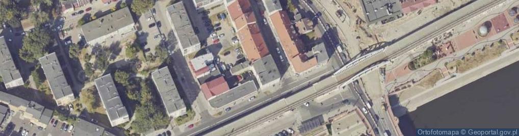 Zdjęcie satelitarne Wodna ul.