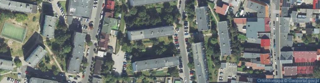 Zdjęcie satelitarne Wojska Polskiego ul.