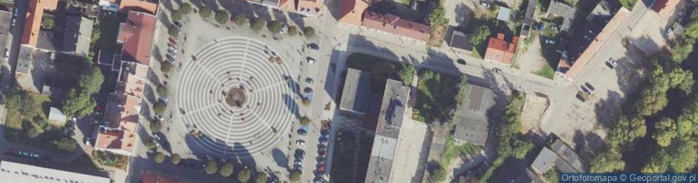 Zdjęcie satelitarne Wojska Polskiego ul.
