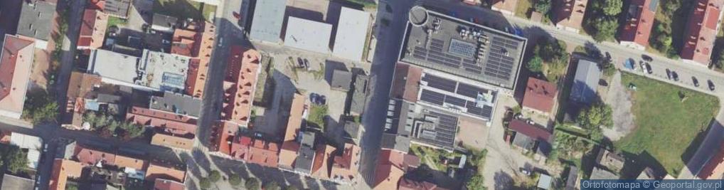 Zdjęcie satelitarne Wojska Polskiego ul.