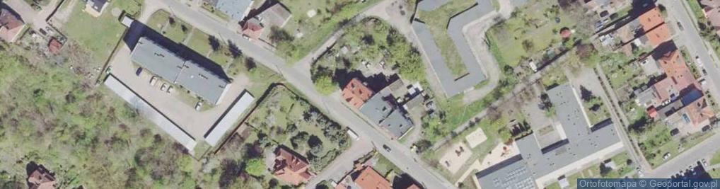 Zdjęcie satelitarne Wojska Polskiego ul.