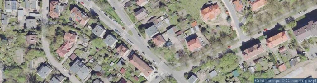 Zdjęcie satelitarne Wojska Polskiego ul.