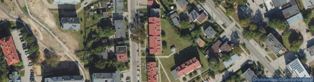 Zdjęcie satelitarne Wojska Polskiego ul.