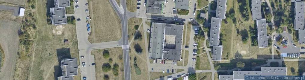 Zdjęcie satelitarne Wojska Polskiego ul.